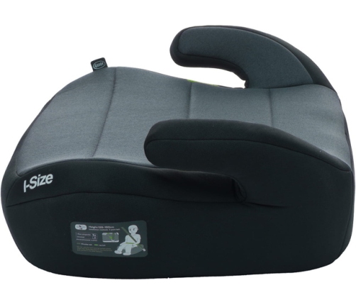 4BABY BOOST grey Bērnu autosēdeklis-paliktnis busteris 22-36 kg