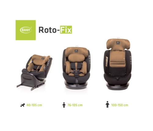 Автосиденье ROTO-FIX mokka (40-150 cm)