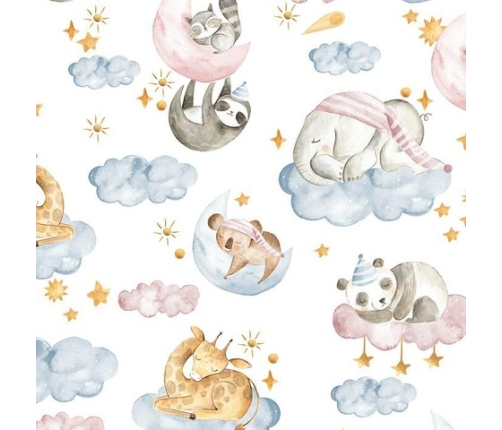 Apmale 180 cm ANIMALS in Clouds