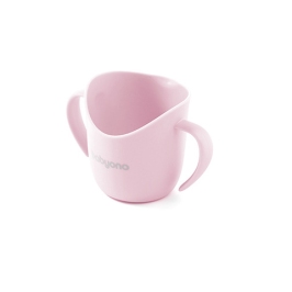 Mācību krūze ergonomiskā FLOW BabyOno 1463/04 pink [A]