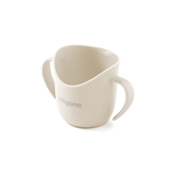 Mācību krūze ergonomiskā FLOW BabyOno 1463/09 beige