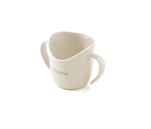 Mācību krūze ergonomiskā FLOW BabyOno 1463/09 beige
