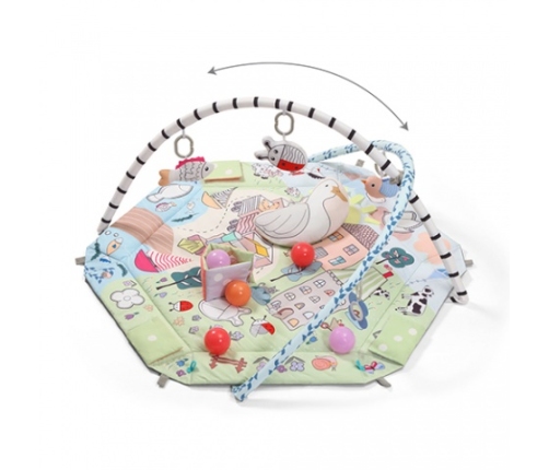 Развивающий коврик с шариками FUNNY FARM 1486