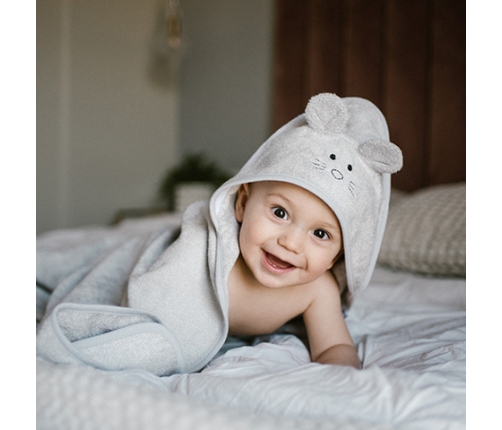 Бамбуковое полотенце с капюшоном 100х100 см 1553/03