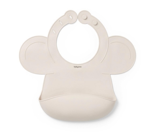 Silikona priekšautiņš BabyOno 1639/04 beige