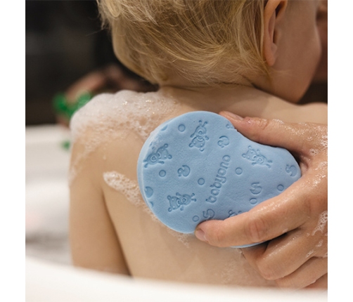 Švammīte-sūklis vannošanai SUPER SOFT BabyOno 1640/02 blue