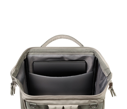 Mugursoma (ratiņu soma) MODERN STYLE beige 1649/02