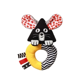 Контрастная погремушка MOUSE 1677