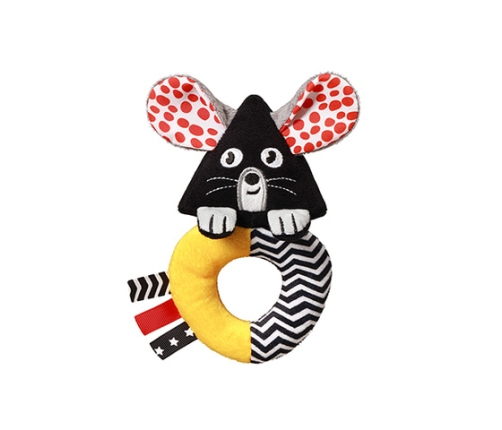 Контрастная погремушка MOUSE 1677