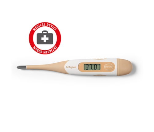 Digitālais termometrs ar mīksto uzgali Babyono 1901