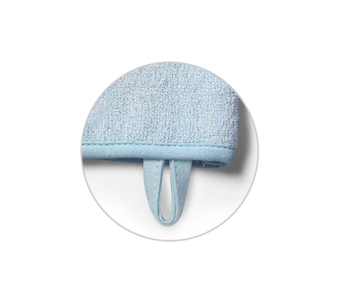 Рукавичка из бамбука для мытья младенца 347/08 blue fox