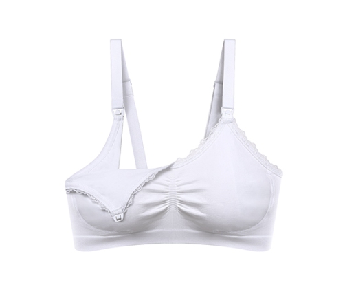Krūšturis barošanai BabyOno D80-85 white 585/09 [A]*