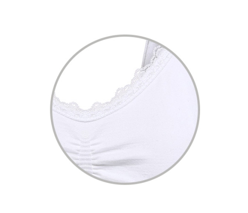 Krūšturis barošanai BabyOno D80-85 white 585/09 [A]*