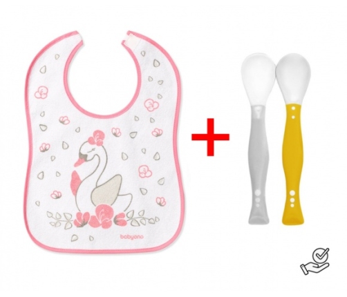 Слюнявчик Babyono 833 I CAN ALMOST FEED MYSELF