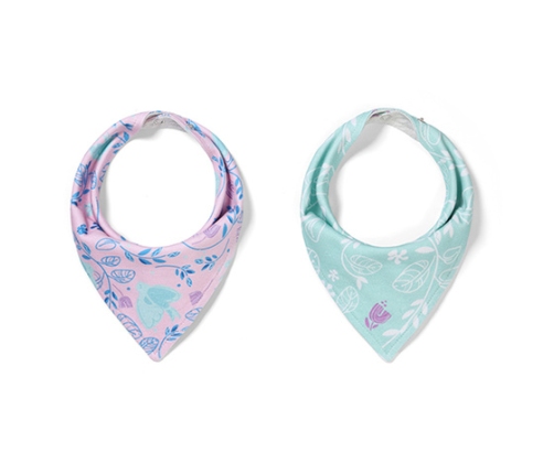 Комплект слюнявчивов-шарфиков BIRDS (2 шт.) 879/13