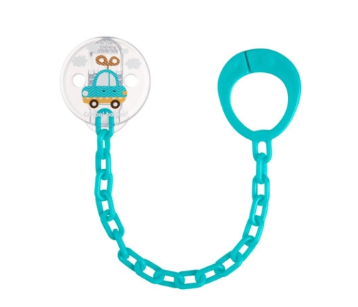 Цепочка для пустышки TOYS 10/889 turkus