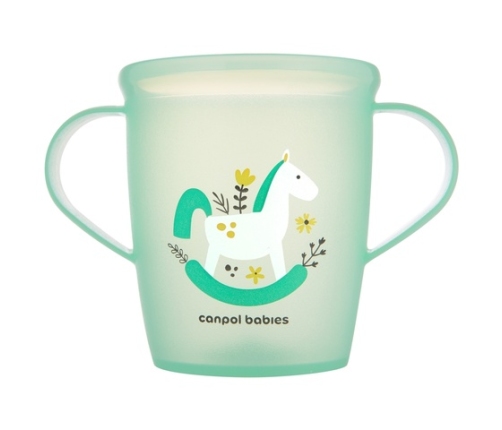 Кружка  с двумя ручками 250 ml TOYS 2/101 green