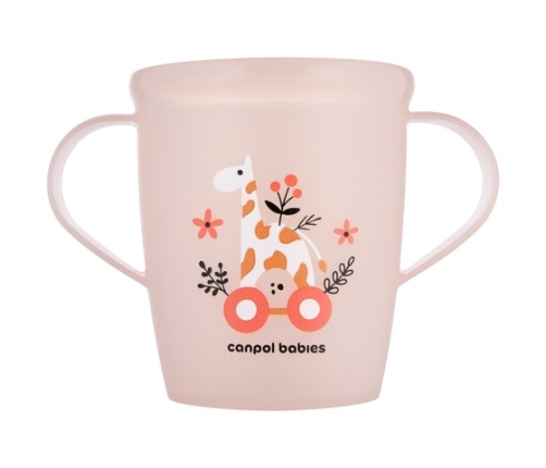 Кружка  с двумя ручками 250 ml TOYS 2/101 coral