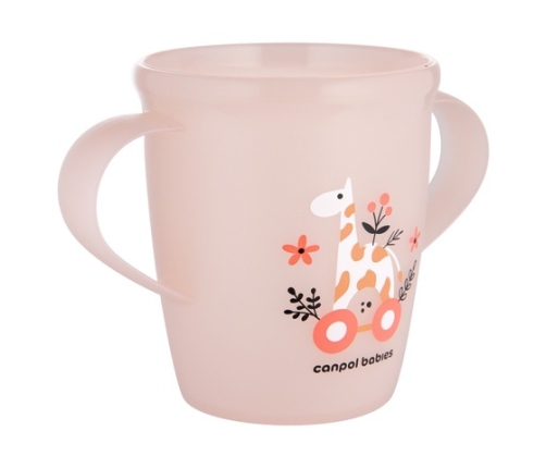 Кружка  с двумя ручками 250 ml TOYS 2/101 coral