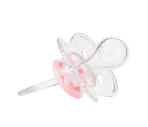 Пустышка NEWBORN круглая 0-6м. 22/562 pink