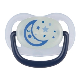 Māneklis NIGHT DREAMS anatomiskās formas 0-6m 22/500 blue