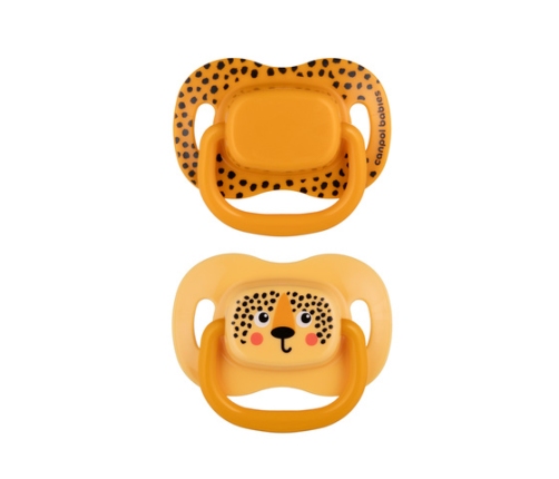 Mānekļi BabiesBoo simetriskās formas 0-6 mēn.(2 gab.) 34/927 orange