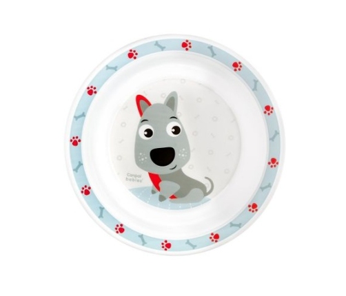 Šķivis plastmasas CUTIE ANIMALS 4/411 blue