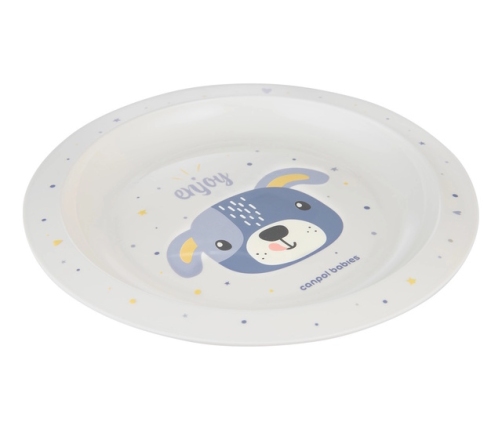 Šķivis plastmasas CUTIE ANIMALS 4/411 blue2