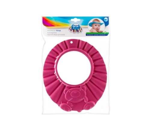 Aizsargnadziņš galvas mazgāšanai 74/006 pink
