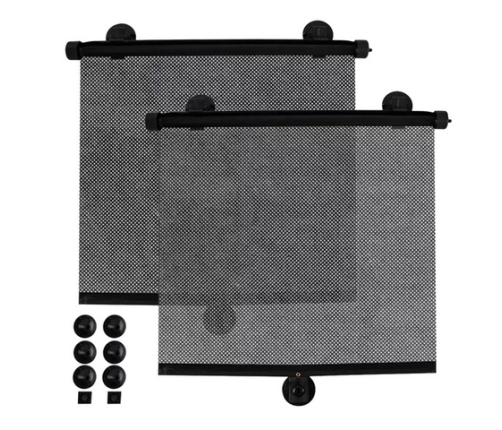 Saules aizkari-ruļļi sānu stikliem 2 gab. 23497