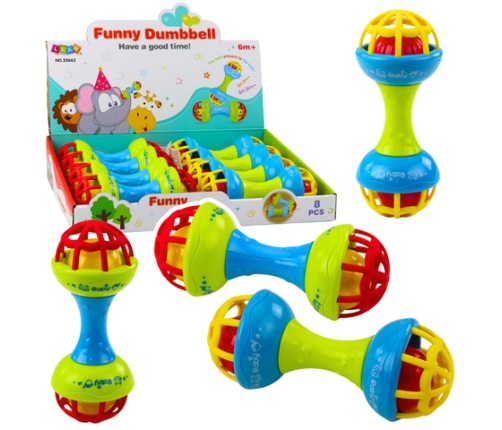Погремушка ГАНТЕЛЬКА 49937