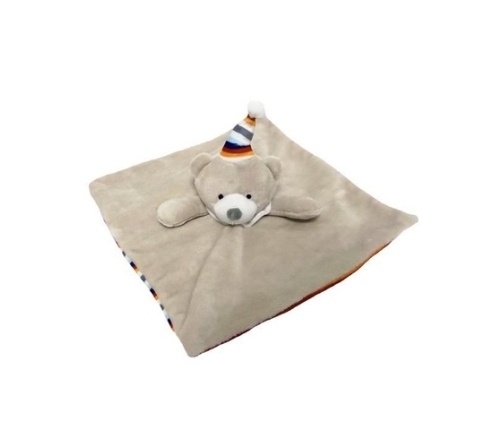 Игрушка-обнимашка МЕДВЕЖОНОК В ШАПКЕ 25 см 9412