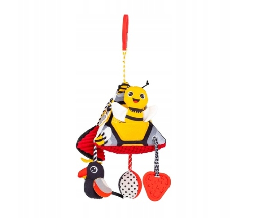 Mīksta rotaļlieta-piramīda POLAR BEAR 24374