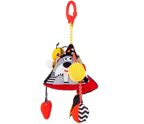 Mīksta rotaļlieta-piramīda POLAR BEAR 24374