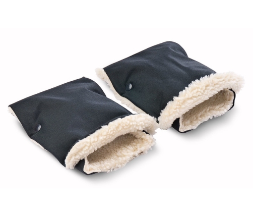 Варежки-муфта ratiņiem BLACK (sillo-8507)