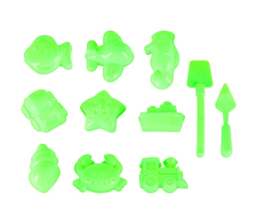 Песок креативный (2 кг) с ящиком для песка и формочками 9511/3