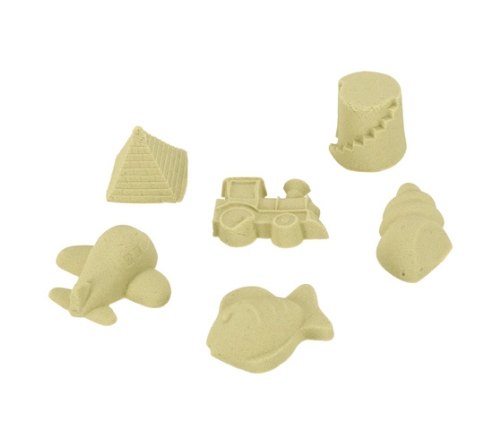 Песок креативный (2 кг) с ящиком для песка и формочками 9511/3