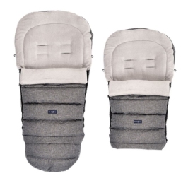 Guļammaiss Zaffiro iGROW 2.0 Plush melange grey SW20-M009 Guļammaiss Zaffiro iGROW 2.0 Plush melange grey SW20-M009