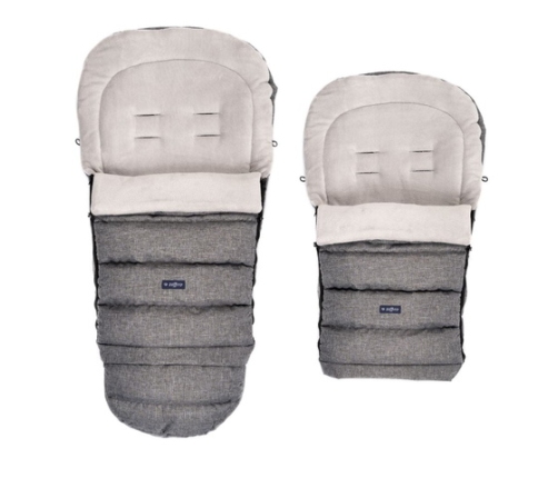 Guļammaiss Zaffiro iGROW 2.0 Plush melange grey SW20-M009