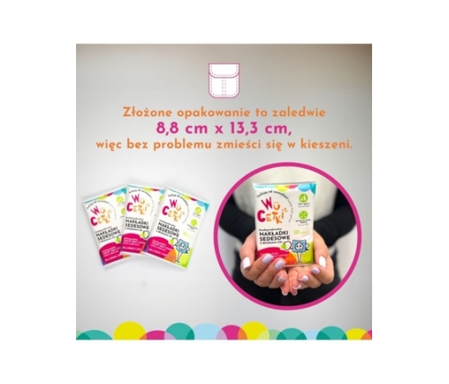 WuCetki Одноразовые бумажные накладки на сиденье унитаза 10 шт.  60401