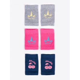 Ceļu aizsargi ar ABS SNA-0002 GIRL (1 pāris)