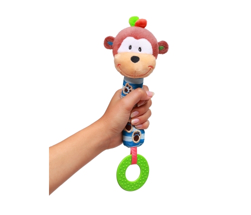 Игрушка-пищалка MONKEY GEORGE BabyOno 619