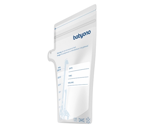 Мешочки для хранения и замораживания продуктов 30x180ml 1084