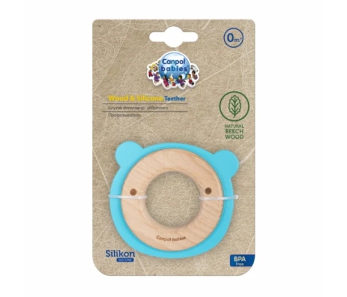 Zobgrauznis silikona-koka Canpol babies 80/304