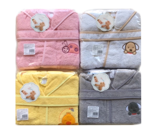 Халат фроте White 116/122 cm 44696