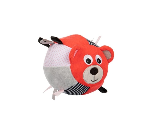 Мягкий мяч с колокольчиком BEAR  Canpol 68/074coral