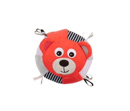 Мягкий мяч с колокольчиком BEAR  Canpol 68/074coral
