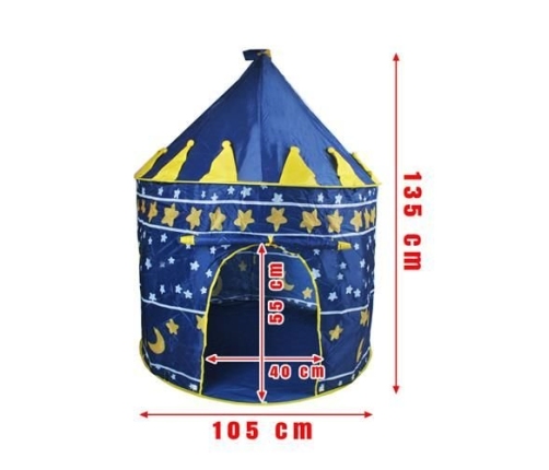 Bērnu telts-pils 135x105 cm 23474