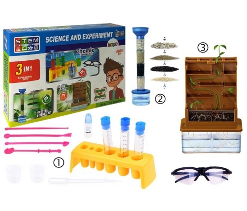 Izglītojošais komplekts 3in1 51253