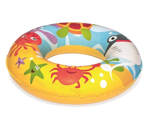 Baseins 122x20 cm+peldriņķis+bumba 51124 (9863)